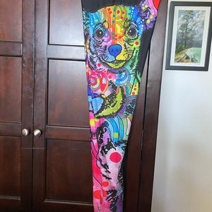 Dean Russo Art Chihuahua Leggings M